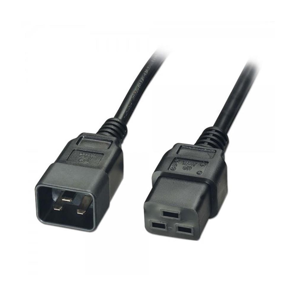 LINDY Inline 30474 1 m, IEC 320 EN 60320 C13 hasta IEC 320 EN 60320 C14-1 m Cable alargador Color Naranja 