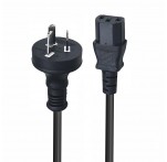 3m Power Cable 10A 3-pin Plug to IEC C13 Socket