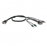 2m PS/2 & VGA KVM Cable for Combo KVM Switch