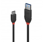 0.5m USB 3.1 Type A to C Cable 10Gbps, Black Line