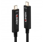 5m Fibre Optic Hybrid USB Type C Cable