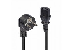 2m Euro Power Cable 3-Pin Plug to IEC C13 Socket