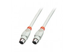 2m Serial Cable, 8-Pin MiniDIN Male to Male