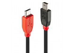 0.5m USB OTG Cable, Type Micro-B to Mini-B