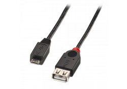 1m USB OTG Cable, Type Micro-A Male to A Female