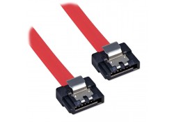 0.5m Low Profile SATA Cable, Latching