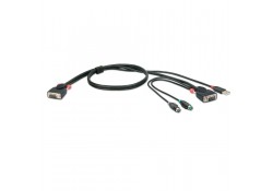 2m PS/2 & VGA KVM Cable for Combo KVM Switch
