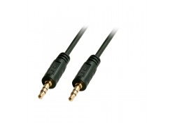 0.25m Premium 3.5mm Stereo Audio Cable