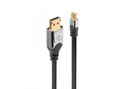 0.5m Mini DisplayPort to DisplayPort Cable, Cromo