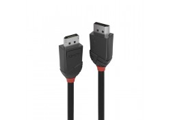 1m DisplayPort 1.2 Cable, Black Line