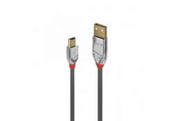 0.5m USB 2.0 Type A to Mini-B Cable, Cromo Line