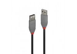 0.5m USB 2.0 Type A to A Cable, Anthra Line