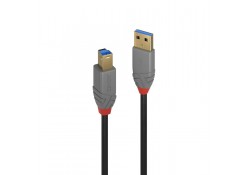 0.5m USB 3.0 Type A to B Cable, Anthra Line