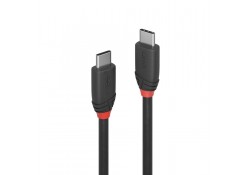 0.5m USB 3.1 Type C Cable 3A, Black Line