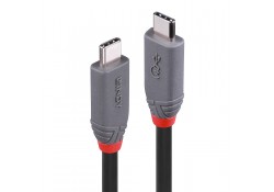 0.8m USB 4 Type C Cable, 40Gbps, Anthra Line