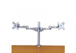 Dual Adjustable LCD Arms, Silver