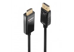 1m Active DisplayPort to HDMI Cable with HDR