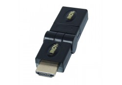 HDMI 360 Degree Adapter, HDMI Male to Female