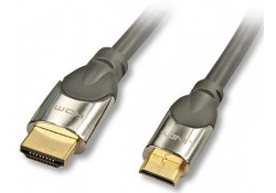 2m CROMO High Speed HDMI to Mini HDMI Cable