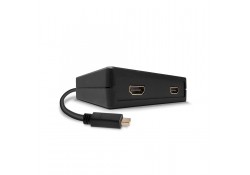Mini DisplayPort to 2 x HDMI MST Hub