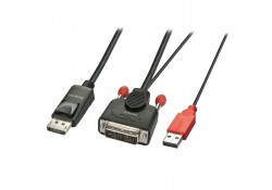 2m DVI-D (with USB) to DP Active Adapter Cable