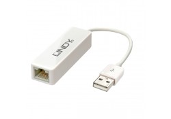 USB 2.0 10/100 Ethernet Adapter, USB Type A