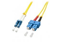 1m Fibre Optic Cable, LC-SC, 9/125μm OS2