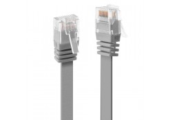 0.3m CAT.6 Unshielded Flat Ribbon Cable, Grey