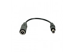 DC Adapter Cable, 2.1mm Female to 2.5mm Male