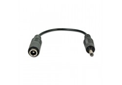DC Adapter Cable, 2.5mm Female to 1.3mm Male